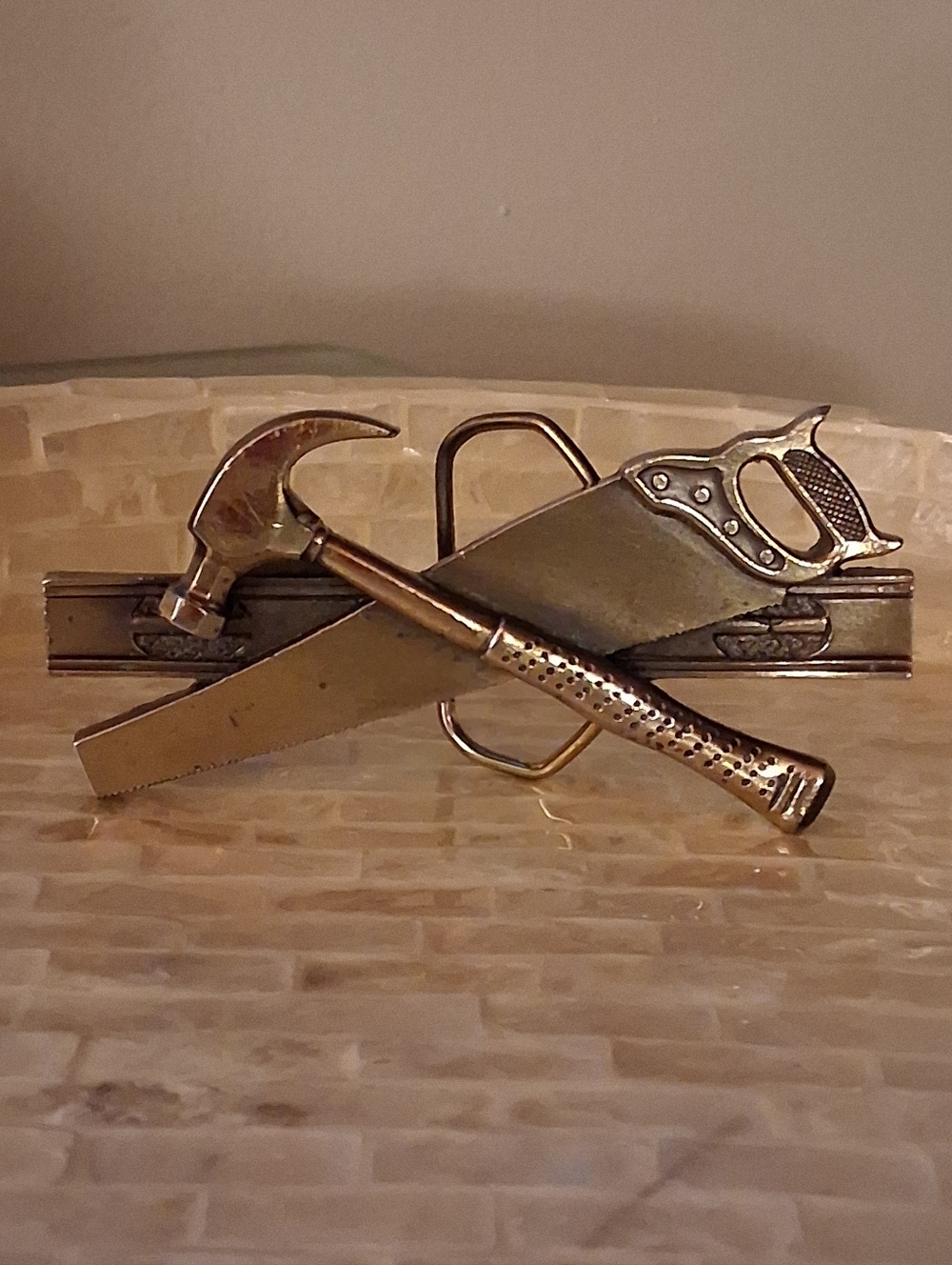Vintage Carpenter Belt Buckle